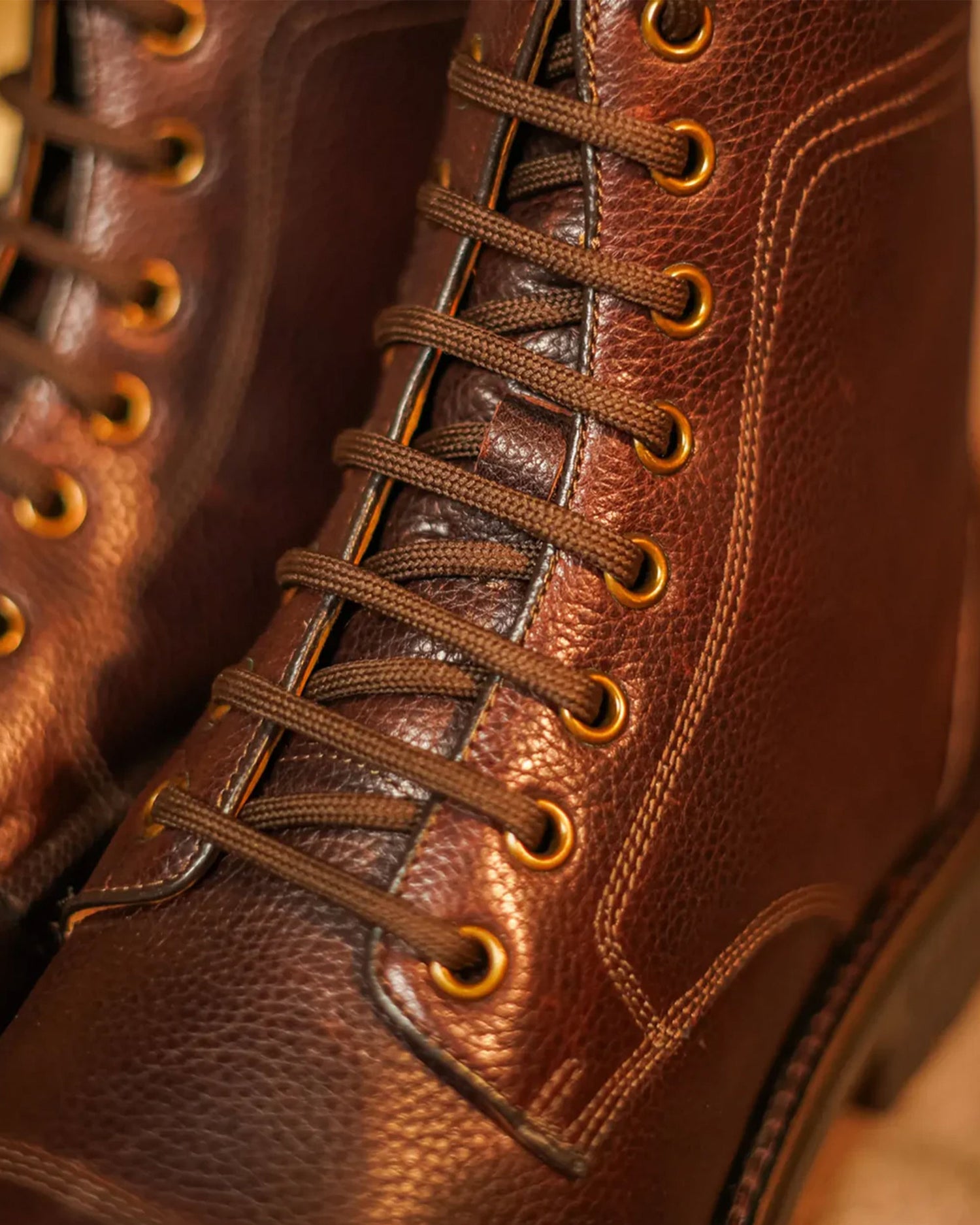 Dinckley Boots - Chestnut Grained
