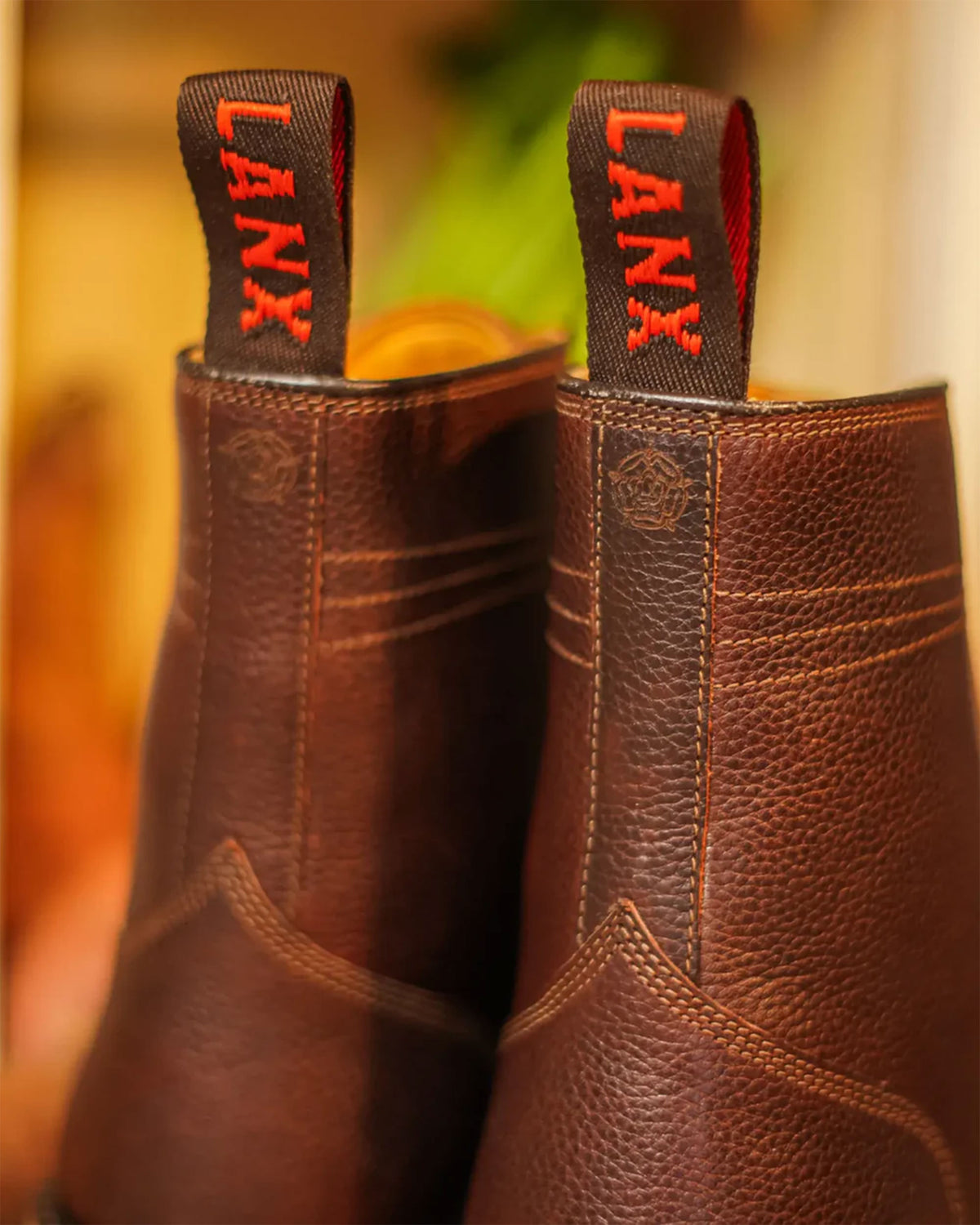 Dinckley Boots - Chestnut Grained
