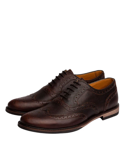 Shireburn Shoes - Chestnut Grained