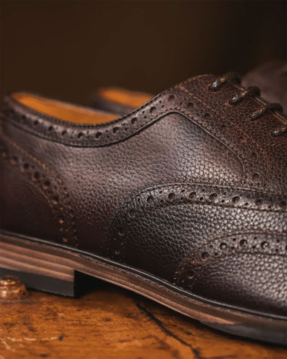 Shireburn Shoes - Chestnut Grained