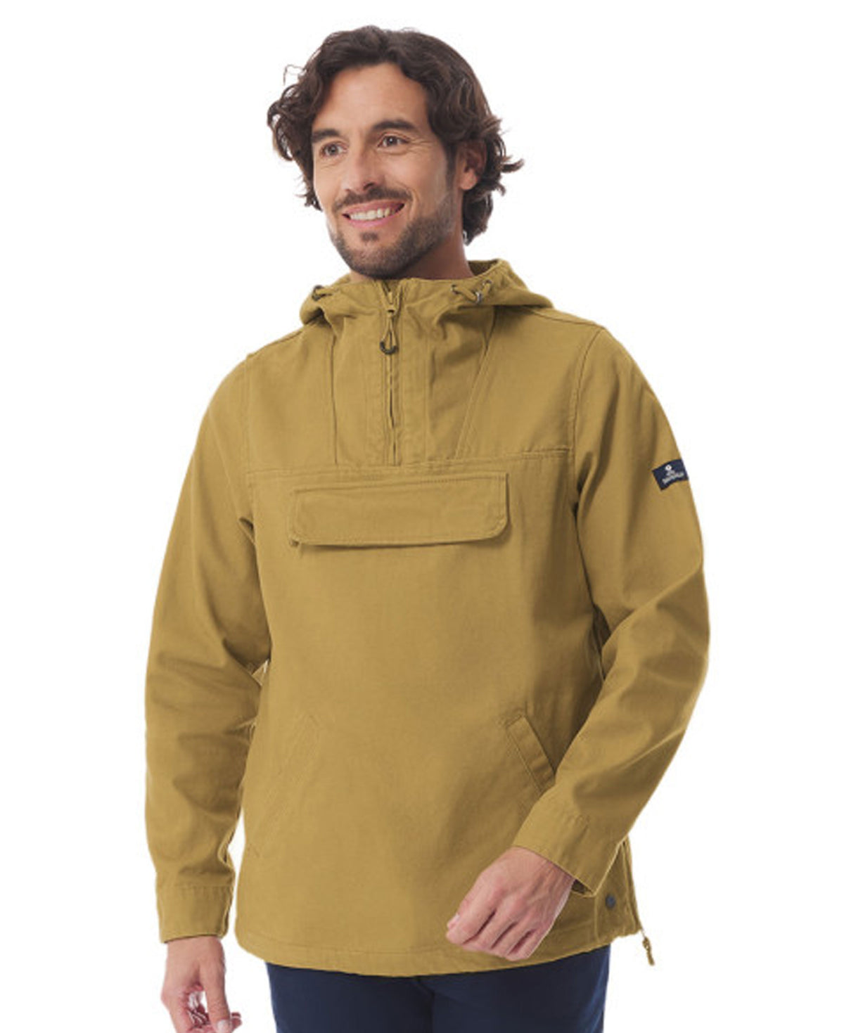 Larmor Hooded Fisherman Smock - Bronze