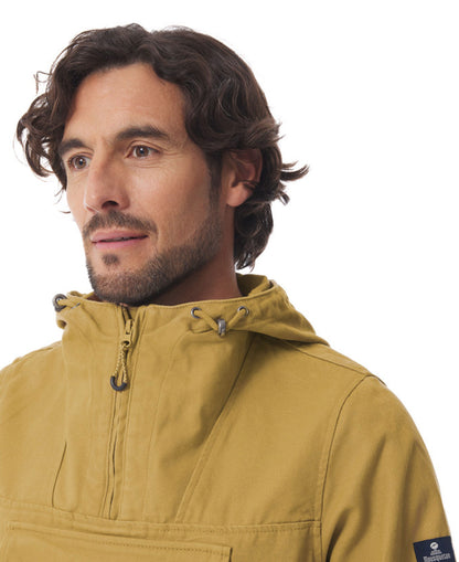 Larmor Hooded Fisherman Smock - Bronze