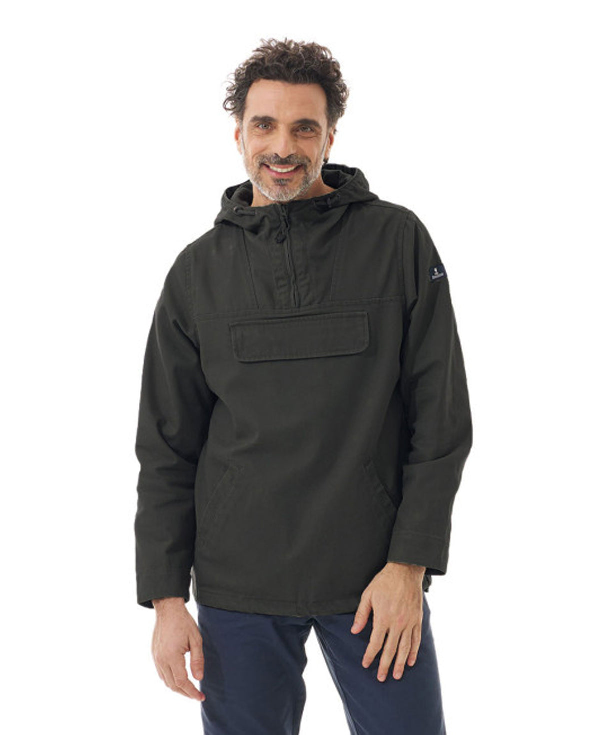 Larmor Hooded Fisherman Smock - Cedre