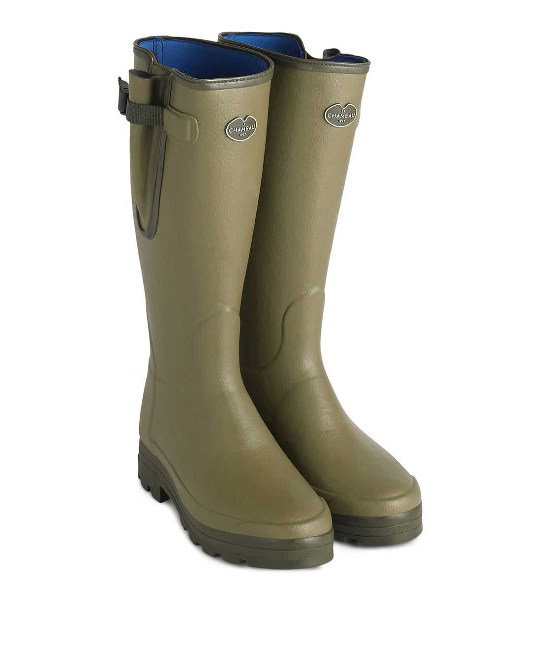 Vierzonord Neoprene Lined Wellington Boot - Vierzon Green