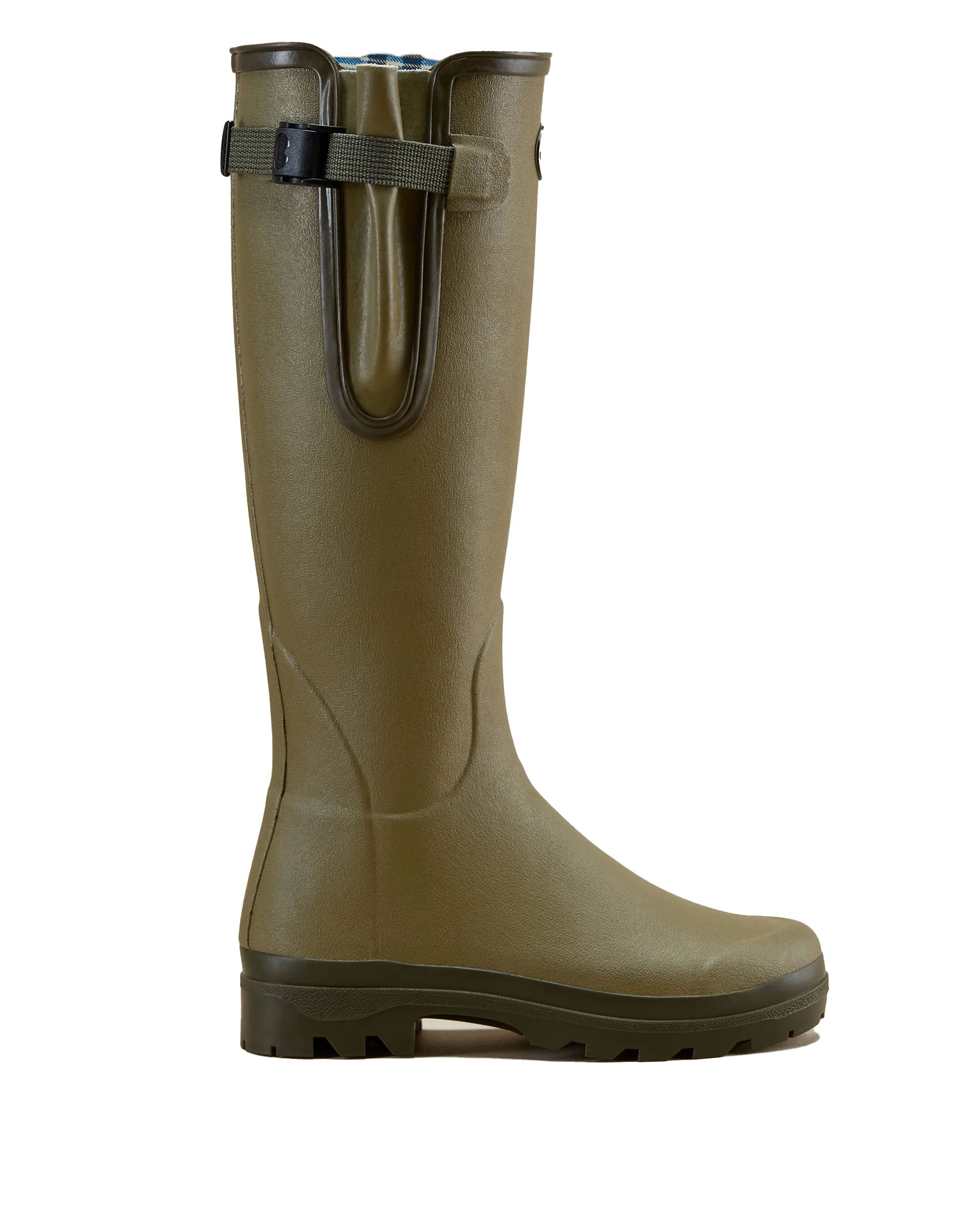 Vierzon Jersey Lined Wellington Boot - Vert Vierzon