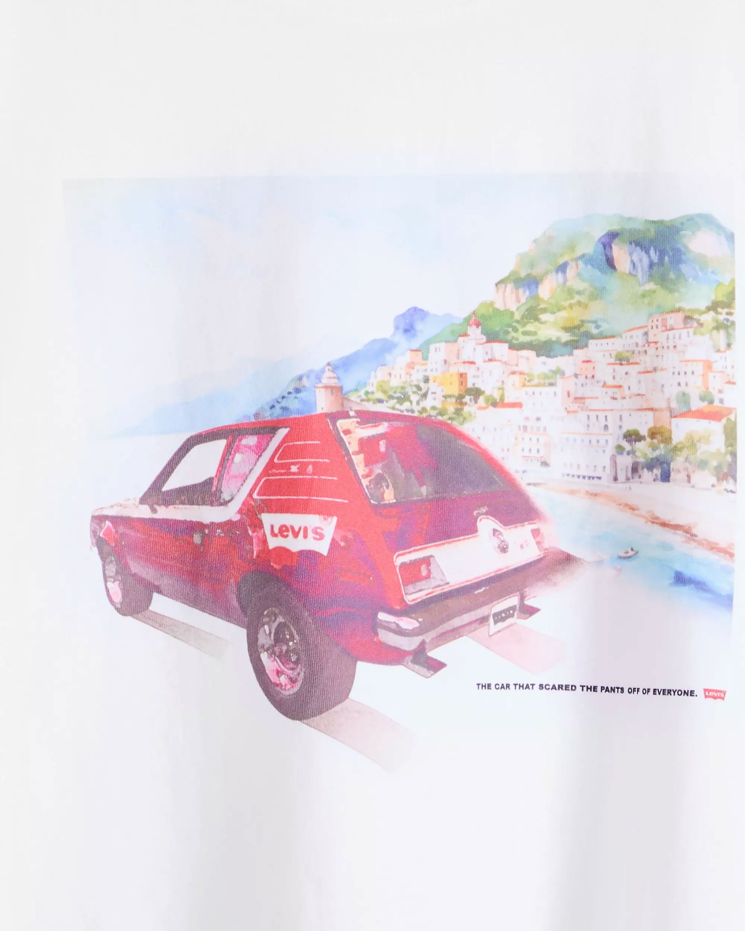 Graphic Boxy Tee Coastal - Creative Denim Greml