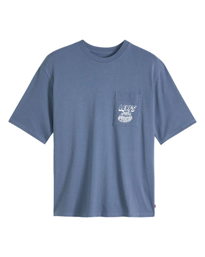Half Sleeve Graphic Pocket Tee - Levi&