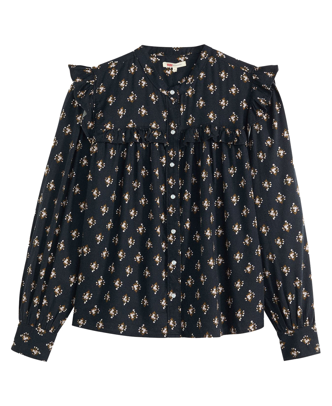 Gianna Long Sleeve Blouse - Multi Color