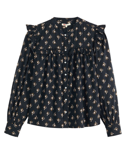 Gianna Long Sleeve Blouse - Multi Color