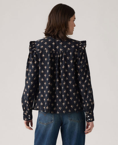 Gianna Long Sleeve Blouse - Multi Color