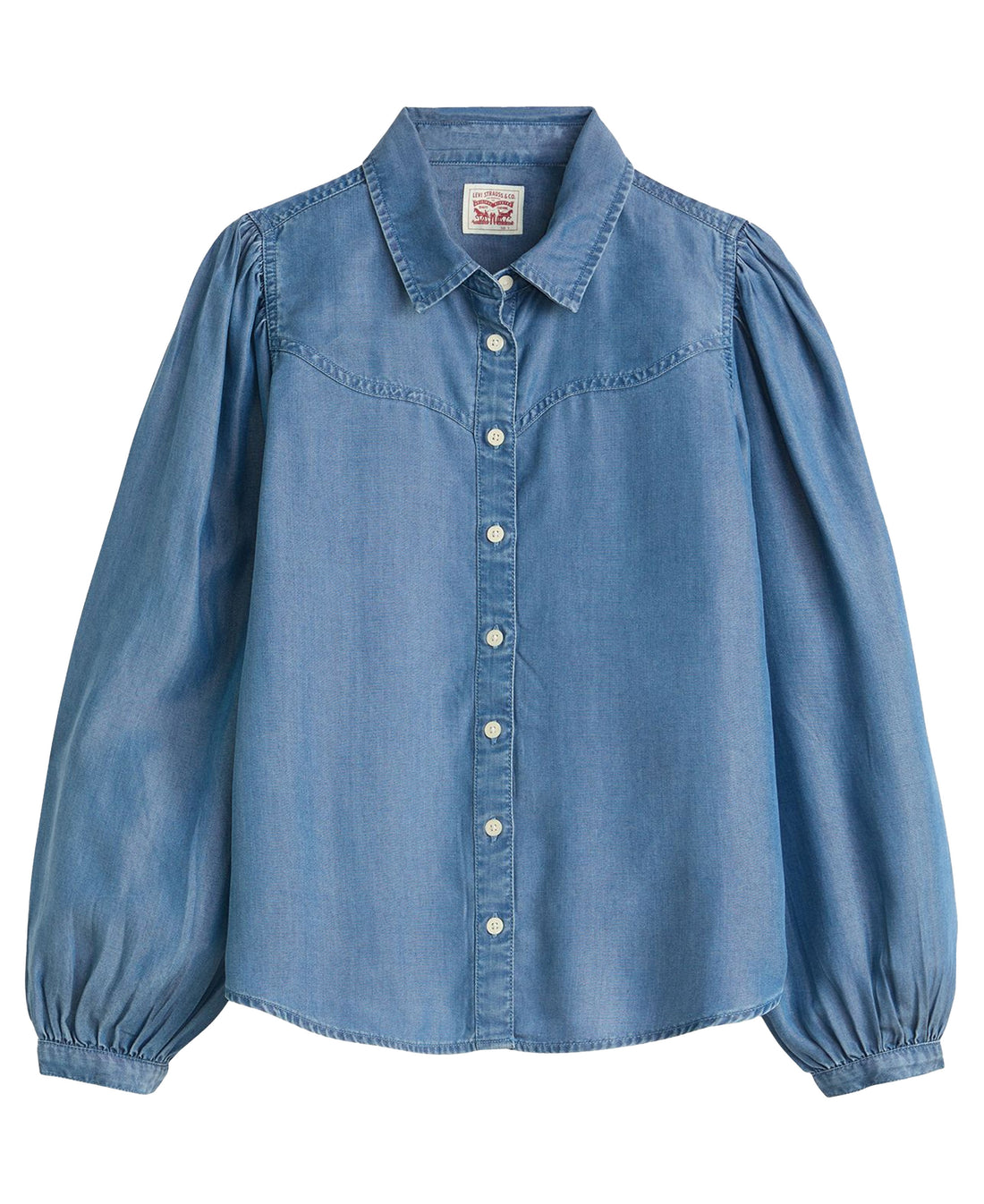 Journey Western Shirt - Med Indigo