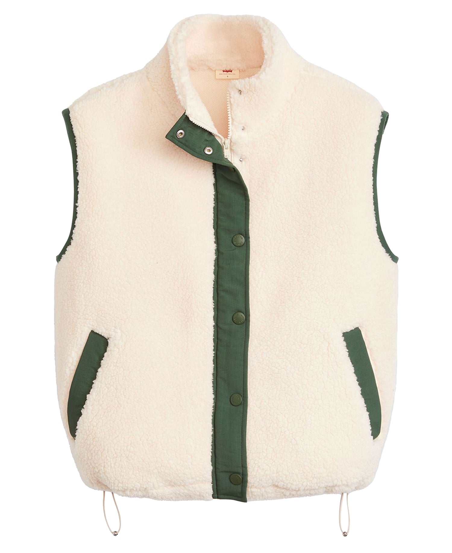 Ramsey Sherpa Vest - White Swan