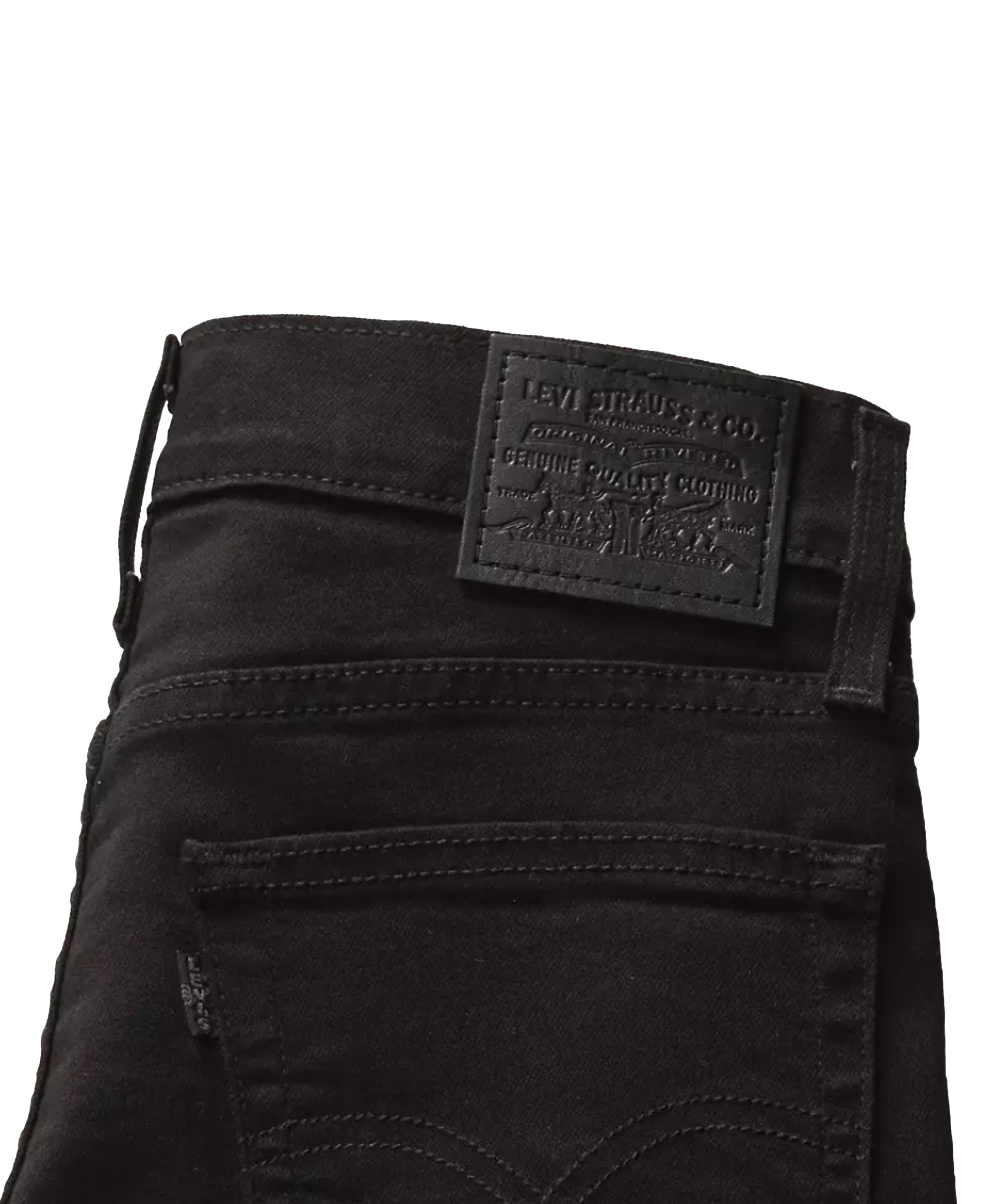 724 High Rise Straight Jeans - Black