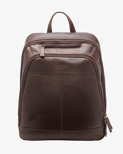 Waterloo Rucksack - Brown Leather