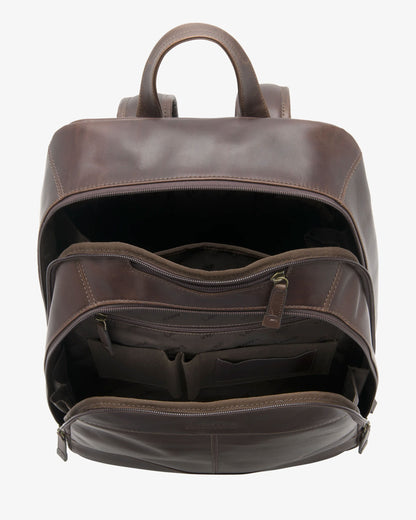 Waterloo Rucksack - Brown Leather