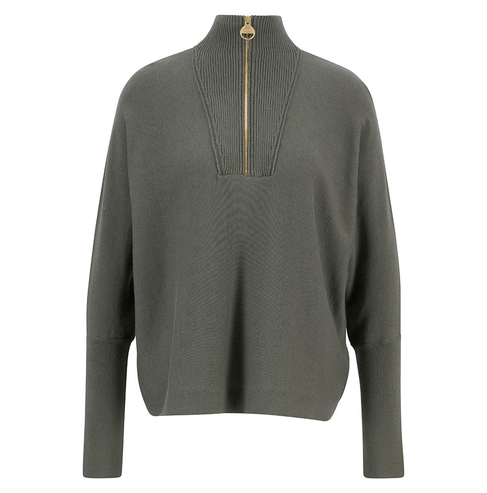 Lola Knitted Jumper - Dusky Khaki