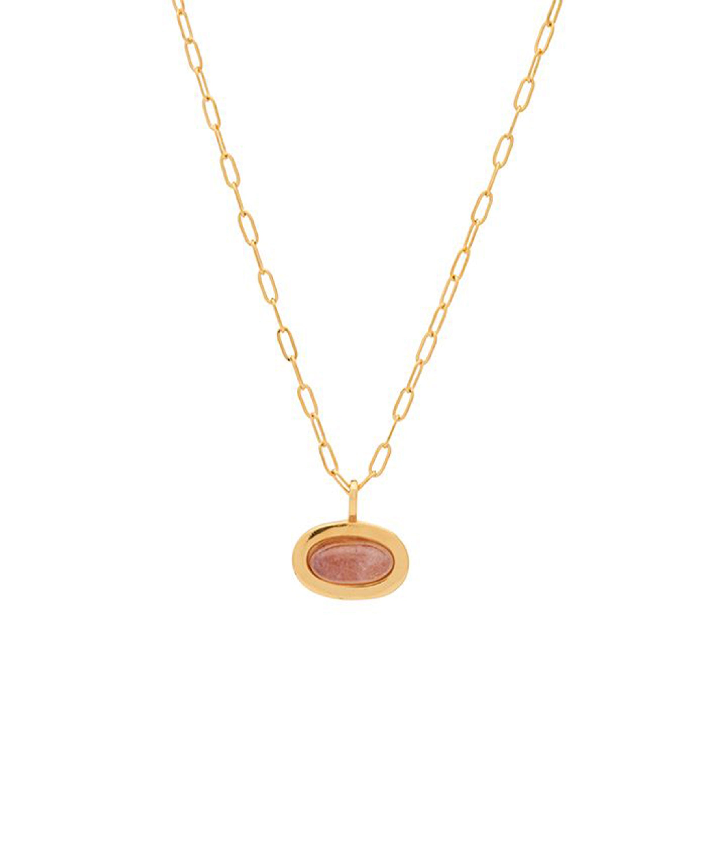 Strawberry Crystal Necklace - Strawberry Crystal