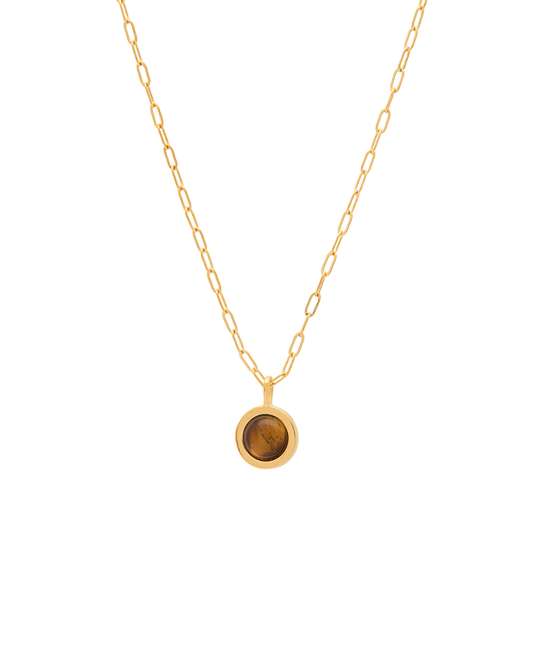 Tiger Eye Necklace - Tiger Eye