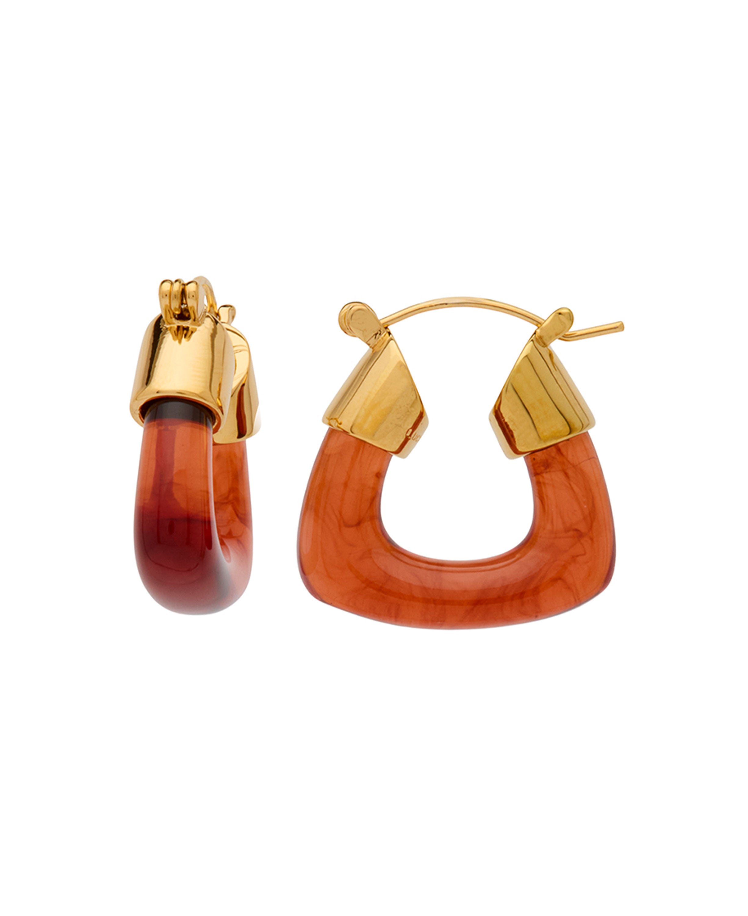 Wine Resin Earrings - Wine Resin