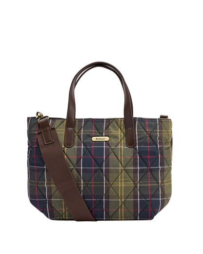 Mini Quilted Tote Bag - Classic Tartan