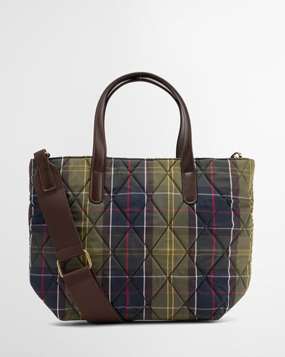 Mini Quilted Tote Bag - Classic Tartan
