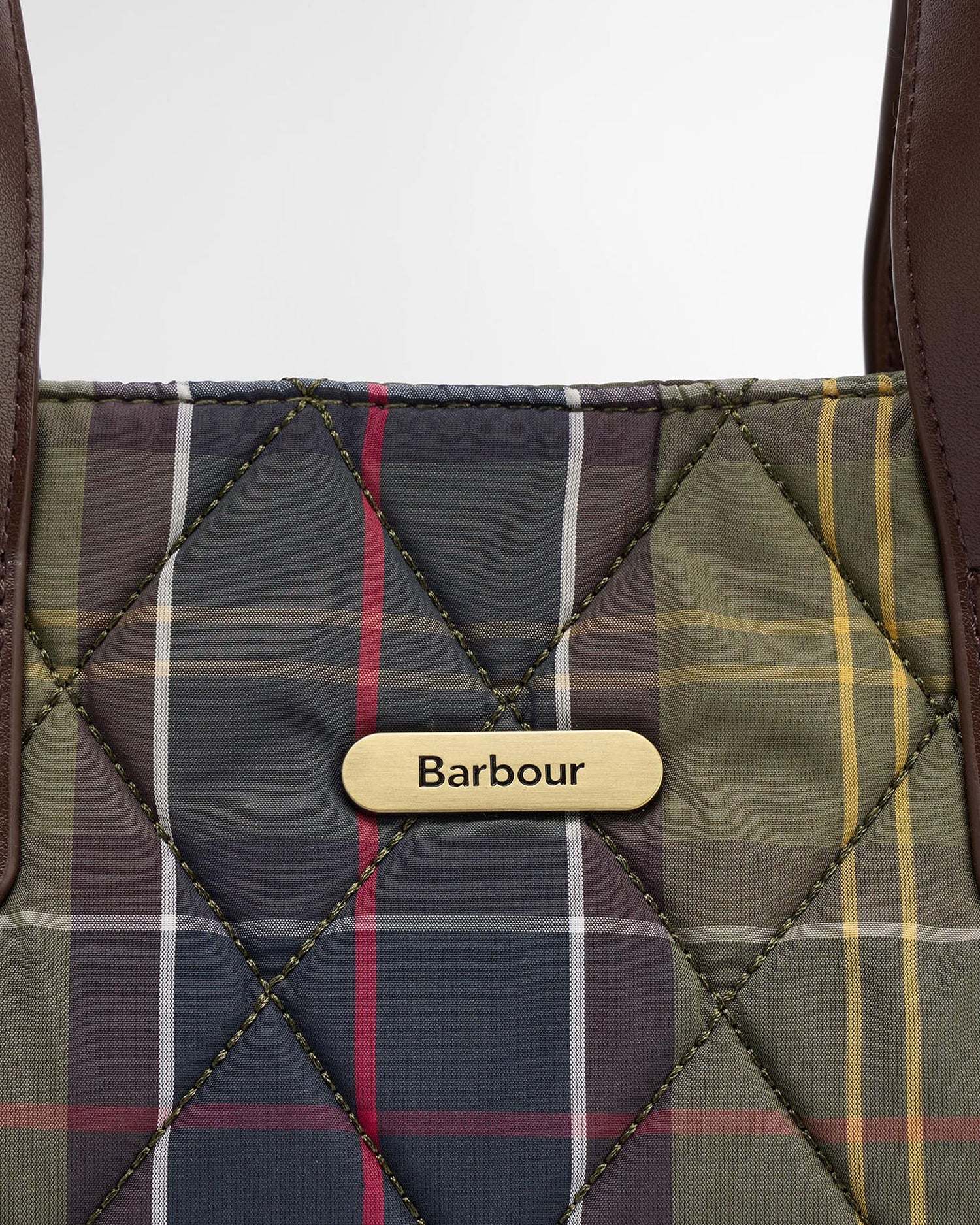 Mini Quilted Tote Bag - Classic Tartan