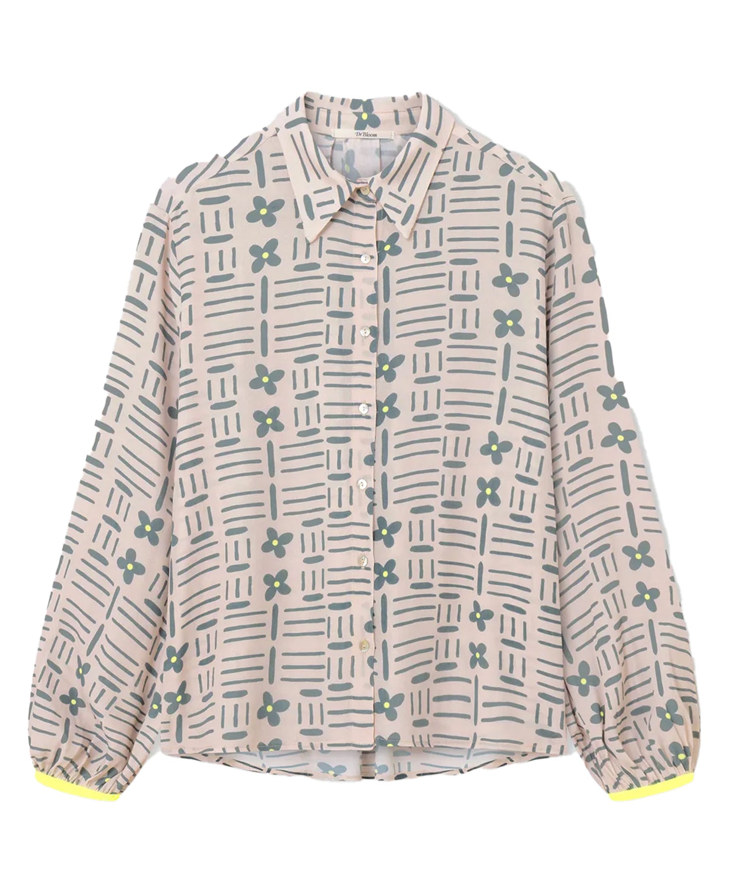 Magia Print Shirt - Beige Khaki
