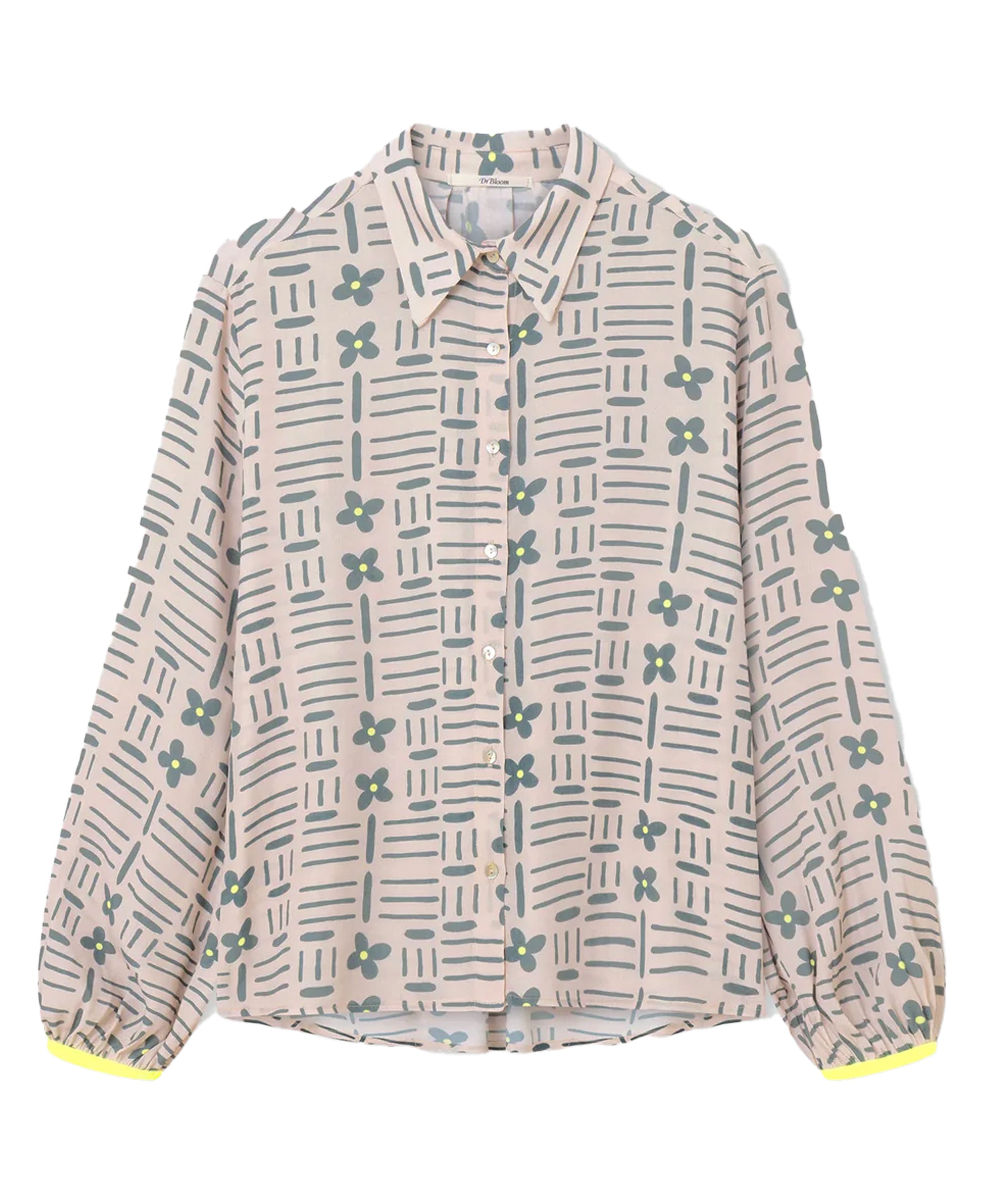 Magia Print Shirt - Beige Khaki