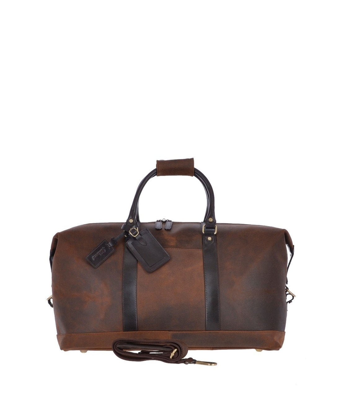 Oxford Marcus Weekend Holdall - Mud Brown