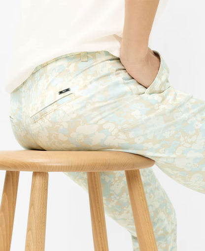 Maron S Stretch Capri - Vintage Blue
