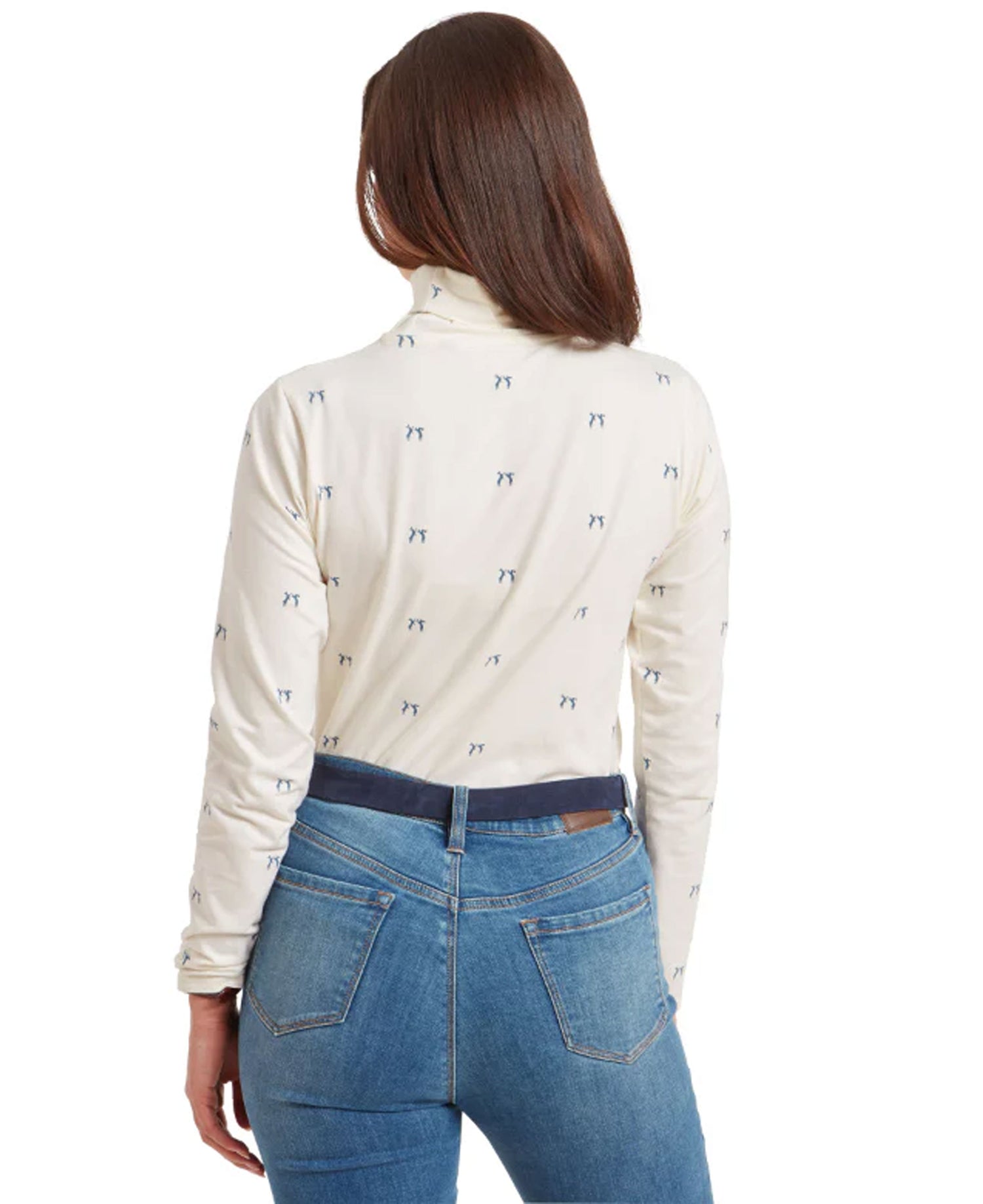 Malham Top - Vintage Navy Hare