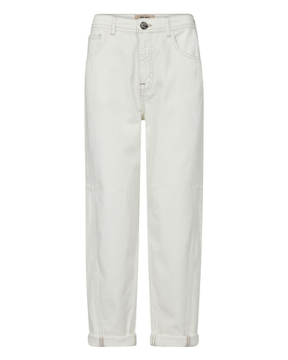 Aymen Melo Pant - White