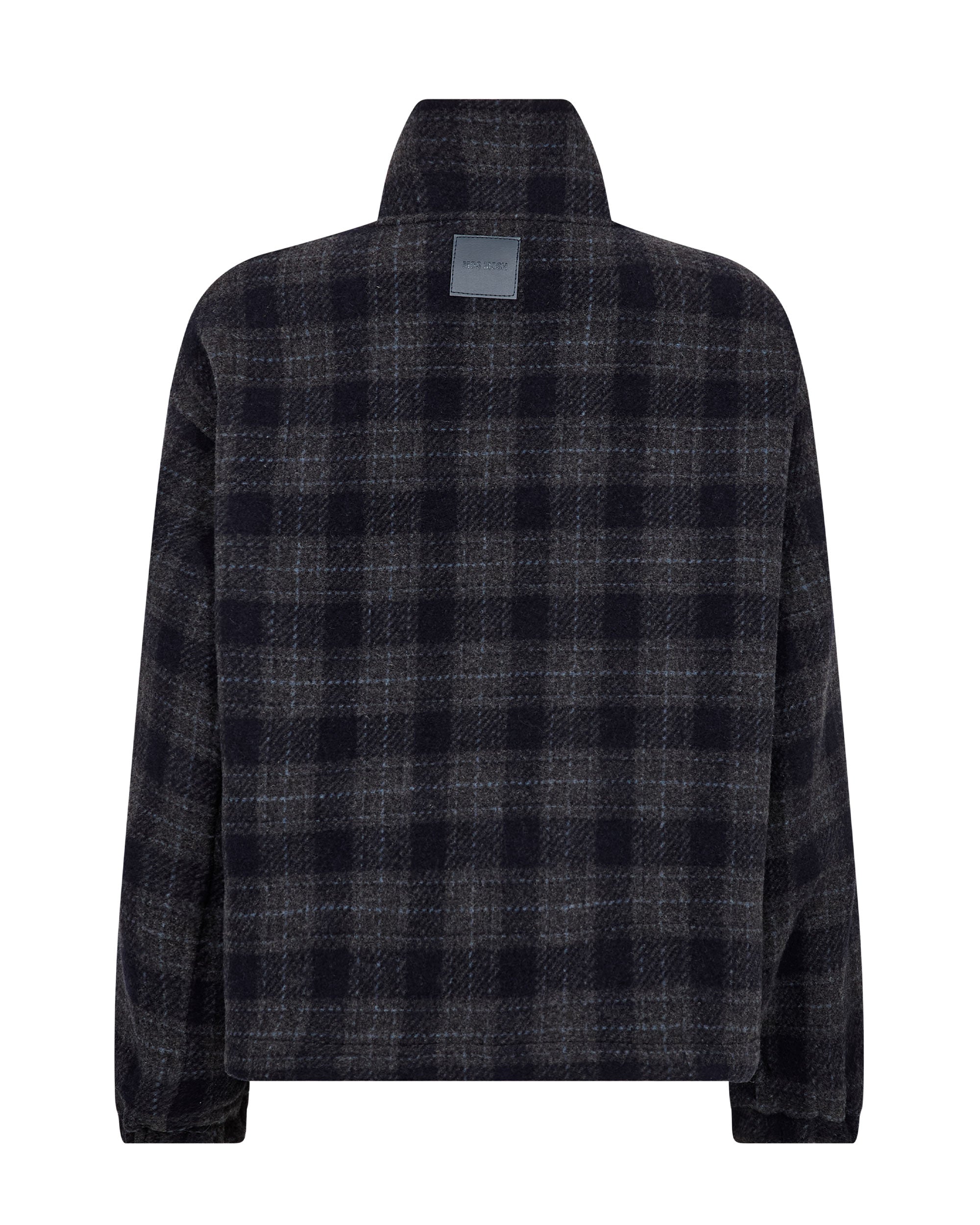 Camille Check Jacket - Salute Navy
