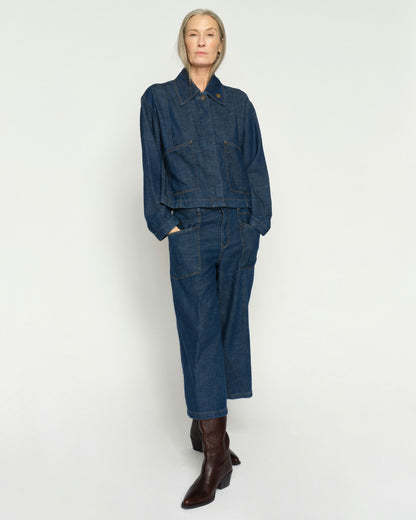 Culotte Arge Jeans - Dark Blue