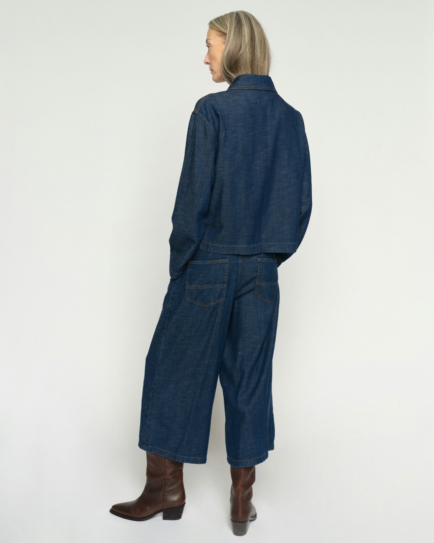 Culotte Arge Jeans - Dark Blue
