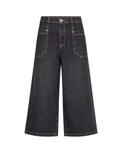 Culotte Juventus Jeans Capri - Black