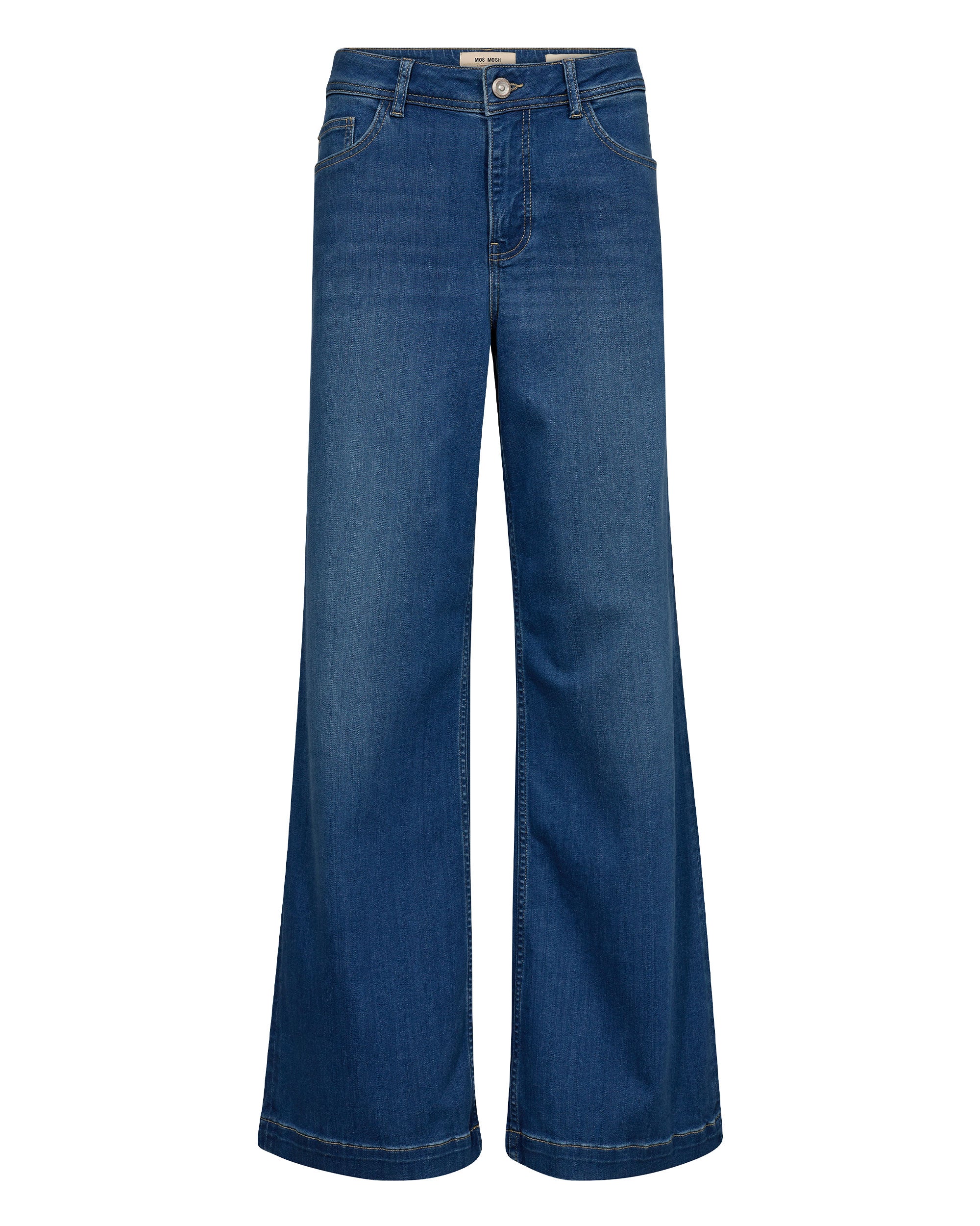 Dara Deluxe Jeans - Mid Blue