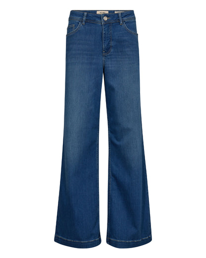 Dara Deluxe Jeans - Mid Blue