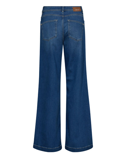 Dara Deluxe Jeans - Mid Blue