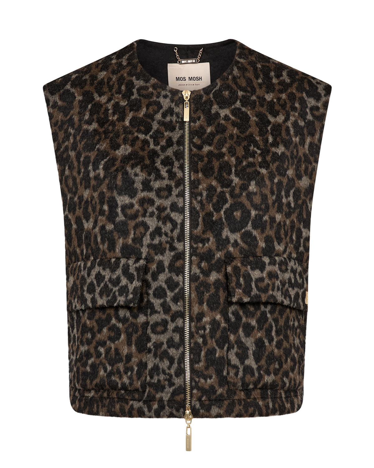 Elise Leo Vest - Black