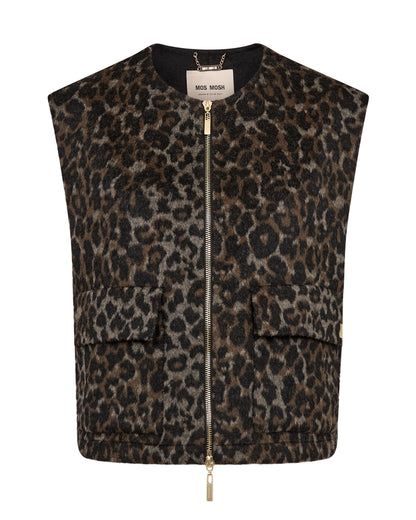Elise Leo Vest - Black