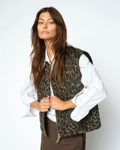 Elise Leo Vest - Black