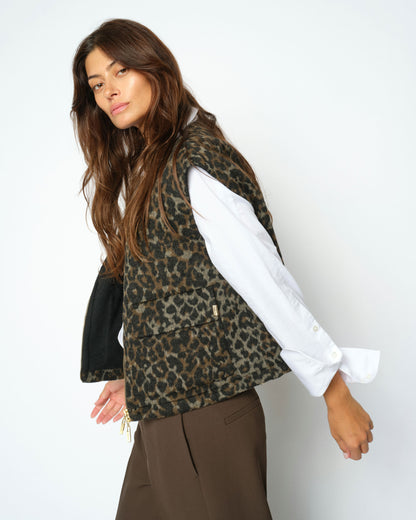 Elise Leo Vest - Black