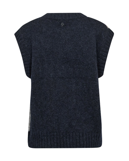 Jennine Knit Vest - Salute Navy