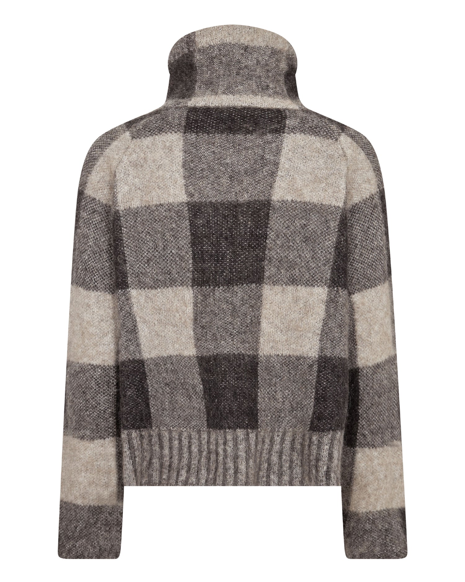 Maija Check Knit - Black