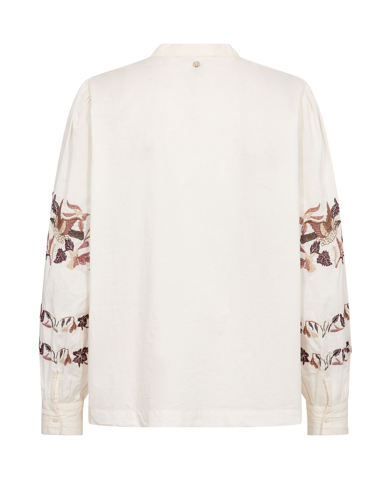 Notto Embroidered Shirt - Ecru