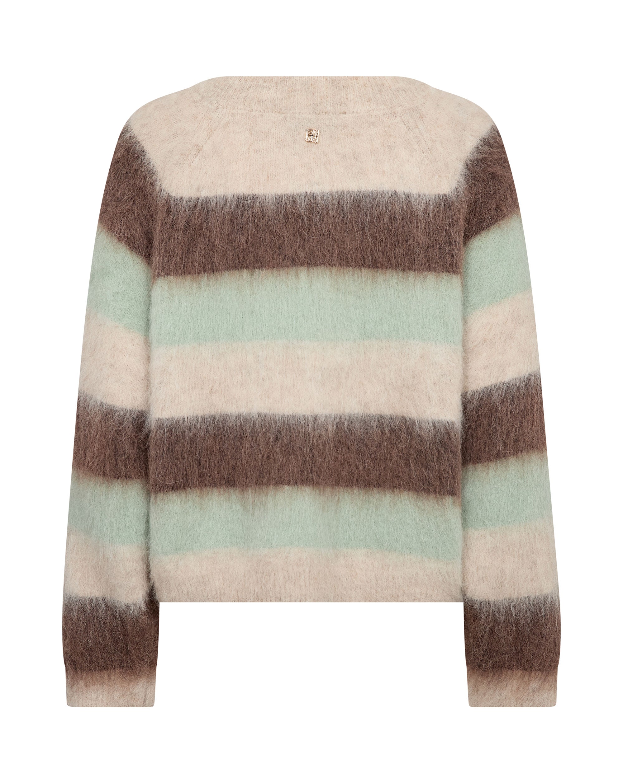 Suvi Stripe Knit - Frosty Green