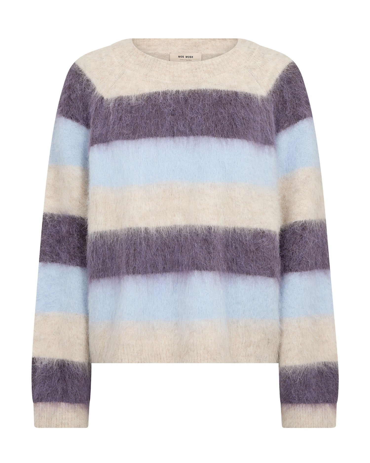 Suvi Stripe Knit - Sweet Grape