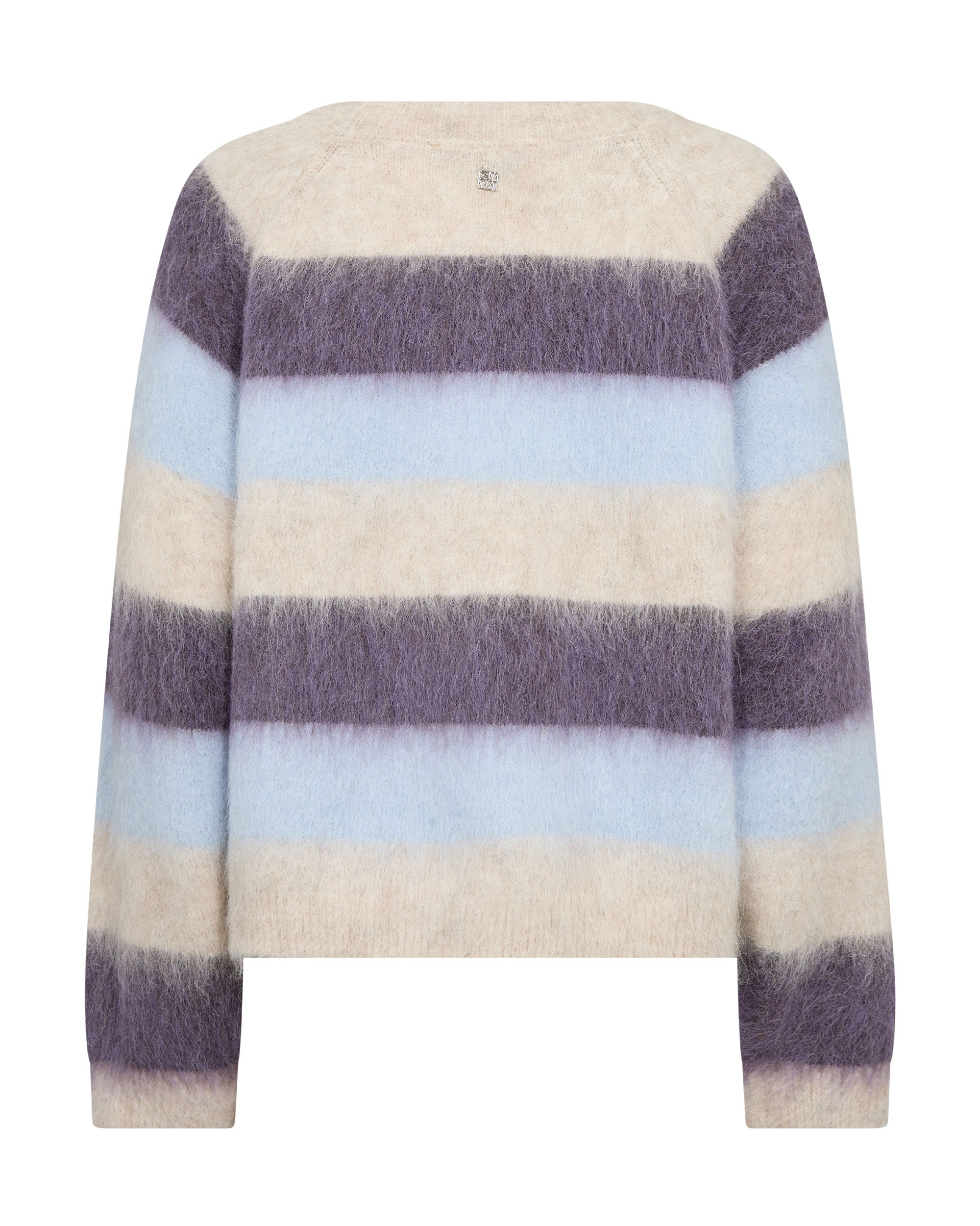Suvi Stripe Knit - Sweet Grape