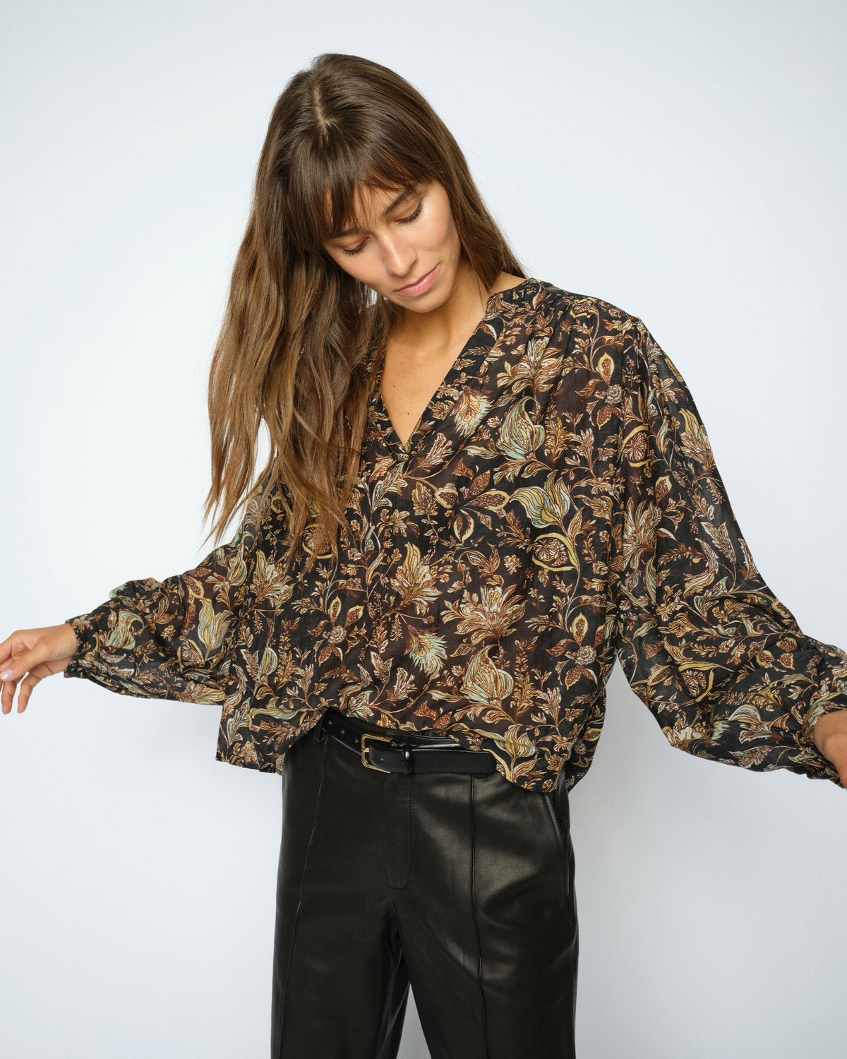 Tenca Fleura Blouse - Rosin